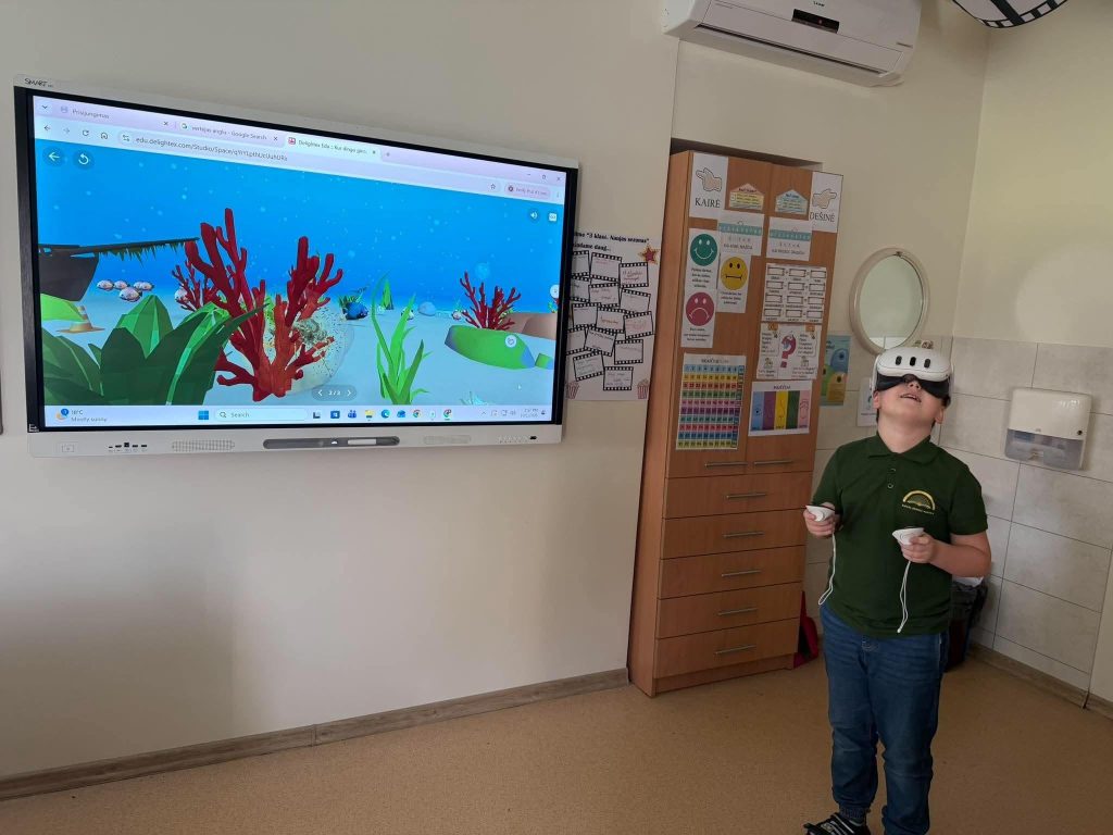 Projektas „VR4CLIMKIDS“